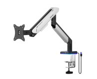 ANDA SEAT Stealth II PRO RGB 17"- 42" biały - 1473981 - zdjęcie 2